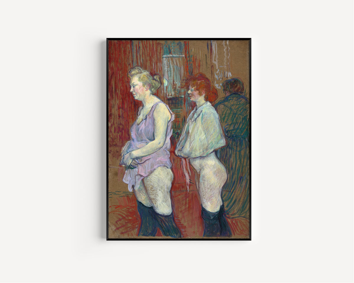 Henri de Toulouse-Lautrec — Rue des Moulins | Fine Art Print