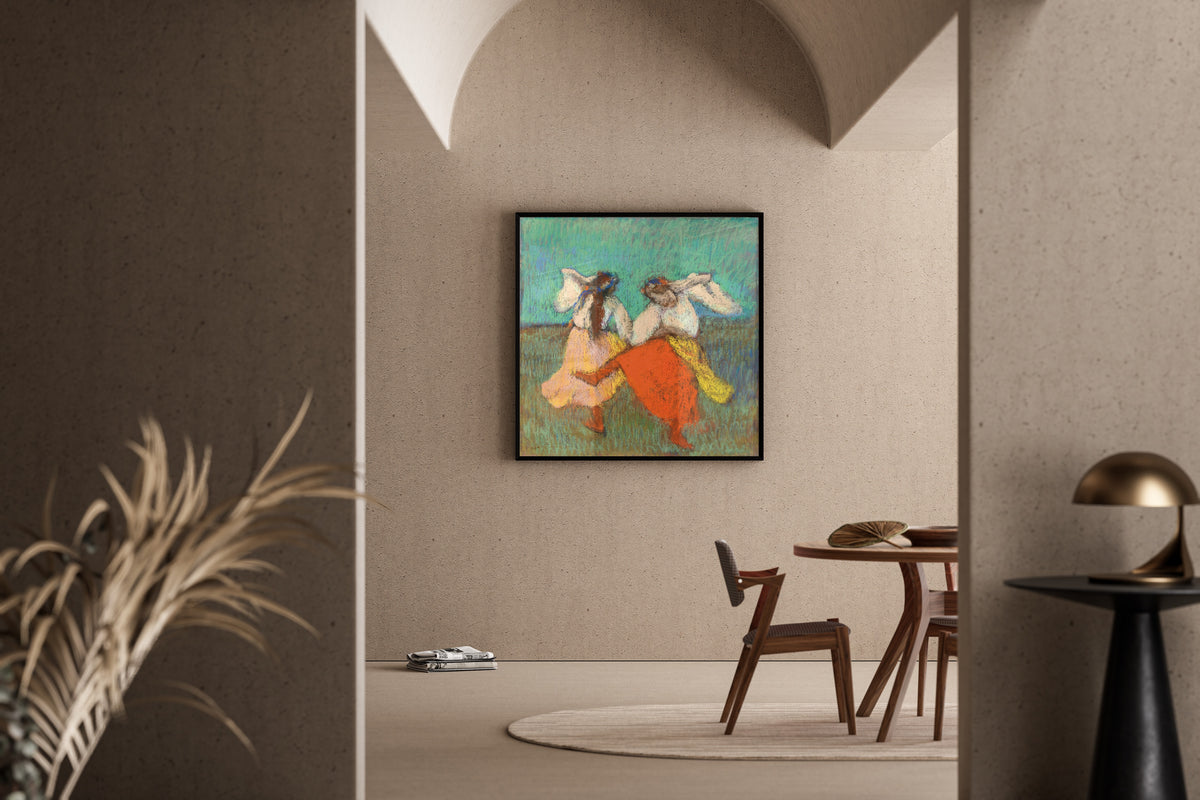 Edgar Degas — Russian Dancers (Orange and Pink Skirts) | Fine Art Print