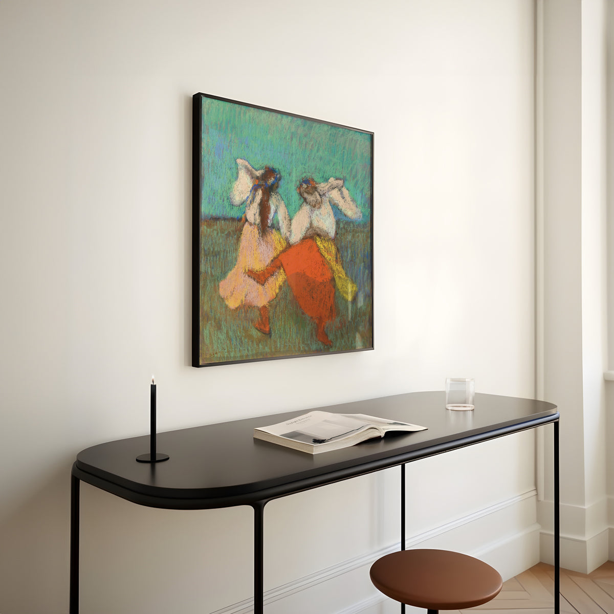 Edgar Degas — Russian Dancers (Orange and Pink Skirts) | Fine Art Print