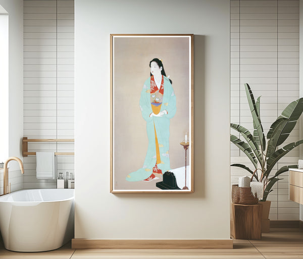 Uemura Shōen — Sōshi-arai Komachi | Fine Art Print