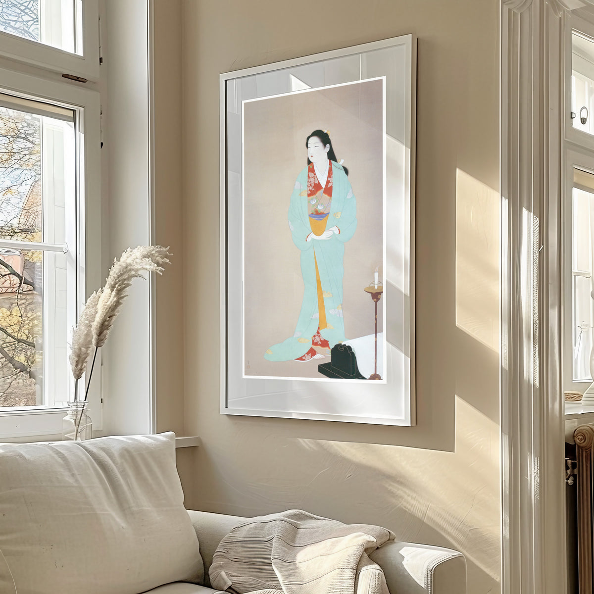 Uemura Shōen — Sōshi-arai Komachi | Fine Art Print