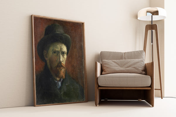 Vincent van Gogh — Self-Portrait with Felt Hat | Fine Art Print