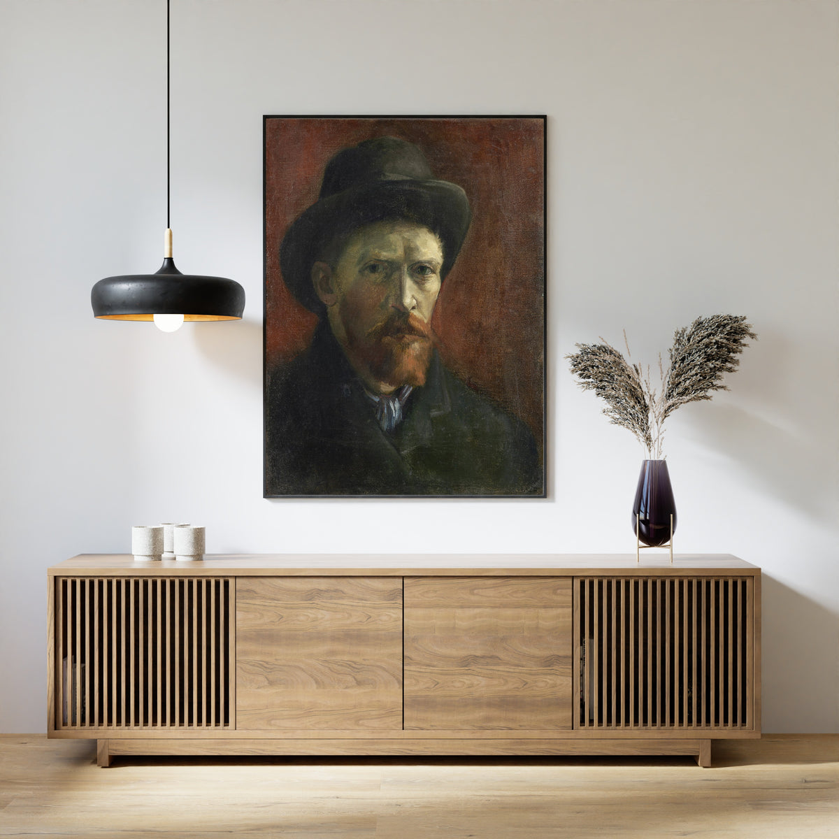 Vincent van Gogh — Self-Portrait with Felt Hat | Fine Art Print