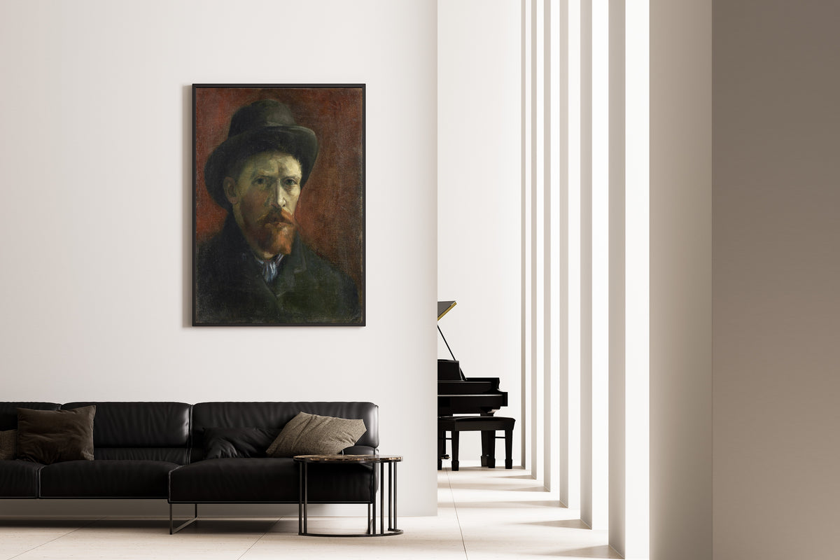 Vincent van Gogh — Self-Portrait with Felt Hat | Fine Art Print