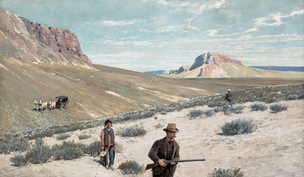 Henry Farny — Sage-Cock Shooting in Montana | Western Art Print