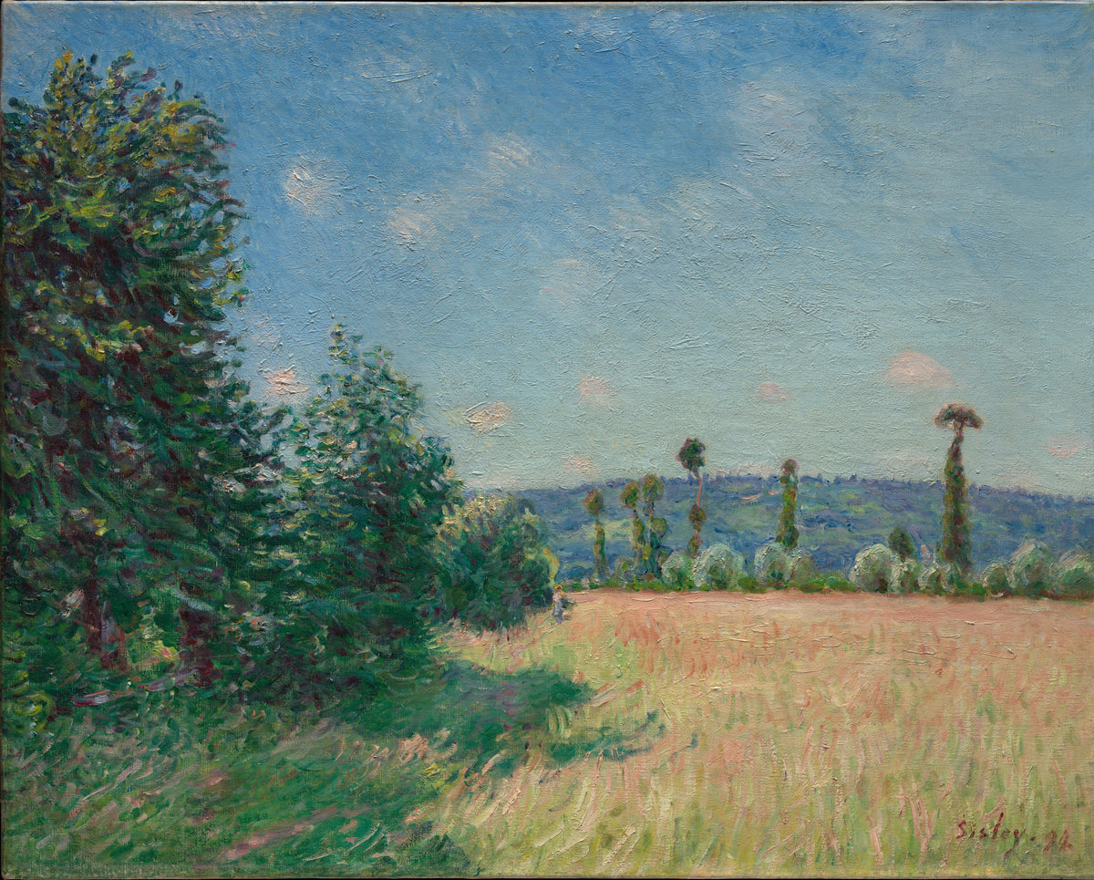 Alfred Sisley — Sahurs Meadows in Morning Sun | Fine Art Print