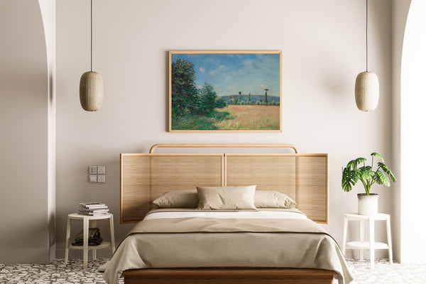 Alfred Sisley — Sahurs Meadows in Morning Sun | Fine Art Print