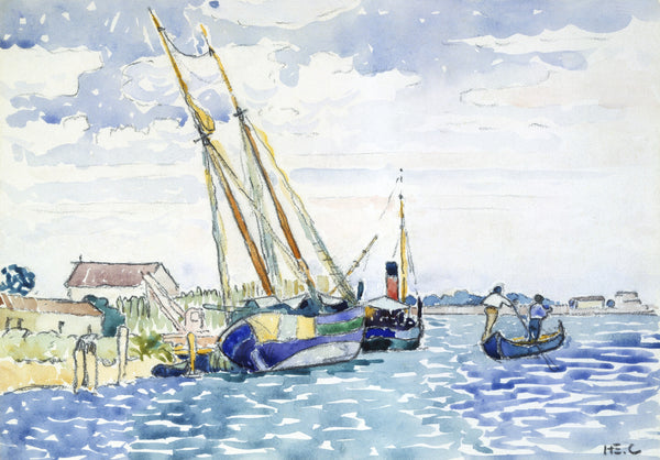 Henri-Edmond Cross — Sailing Boats | Fine Art Print