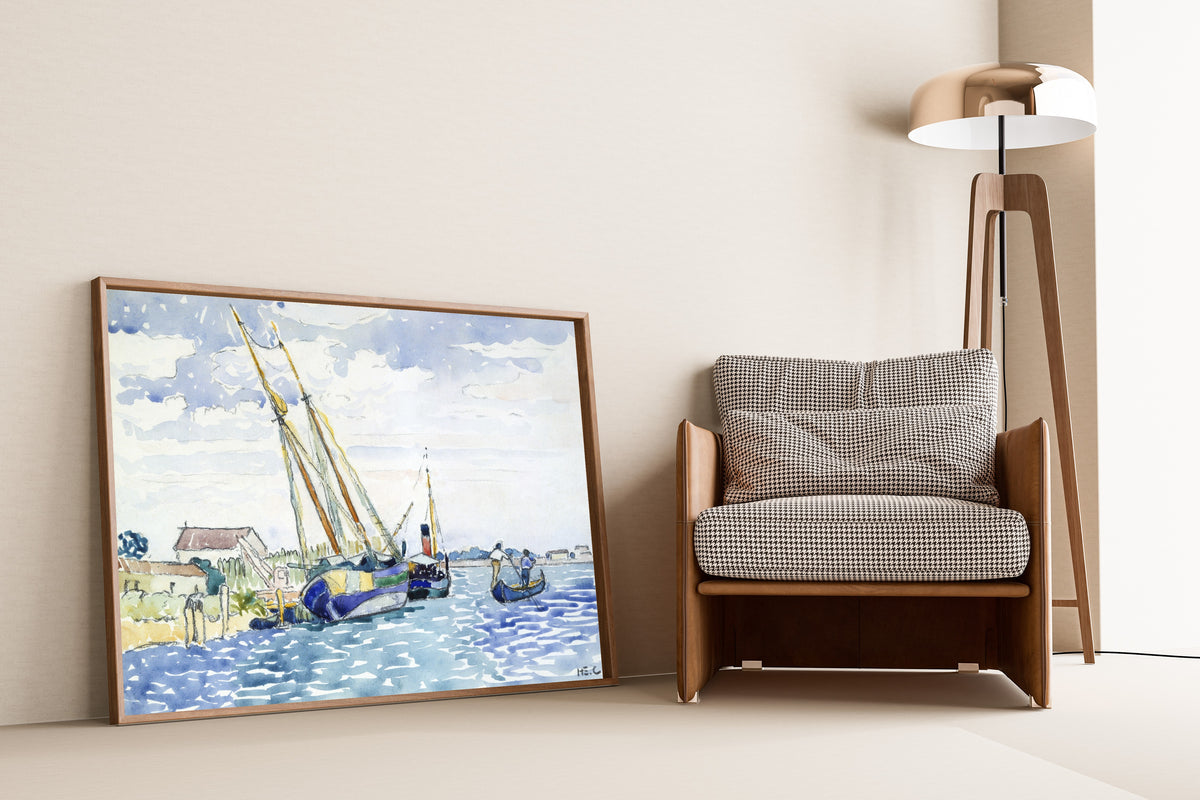 Henri-Edmond Cross — Sailing Boats | Fine Art Print