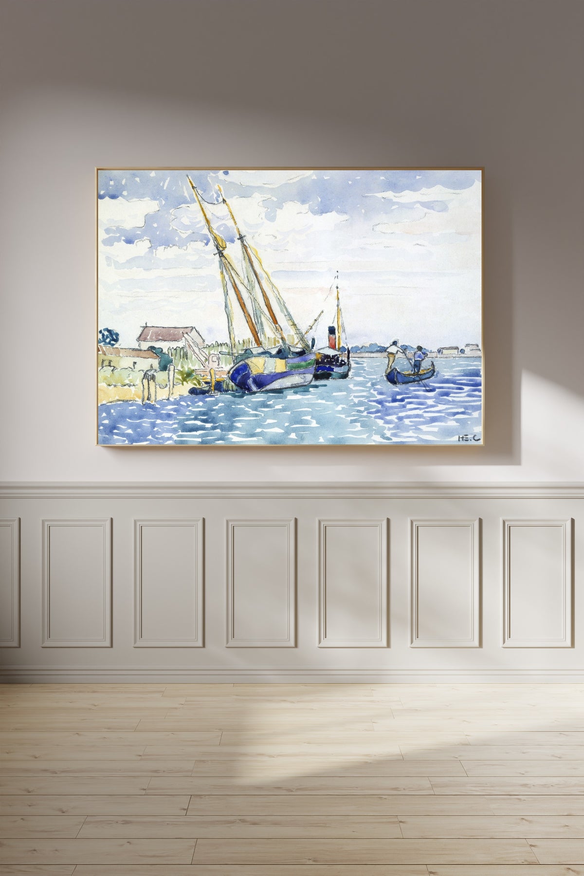 Henri-Edmond Cross — Sailing Boats | Fine Art Print