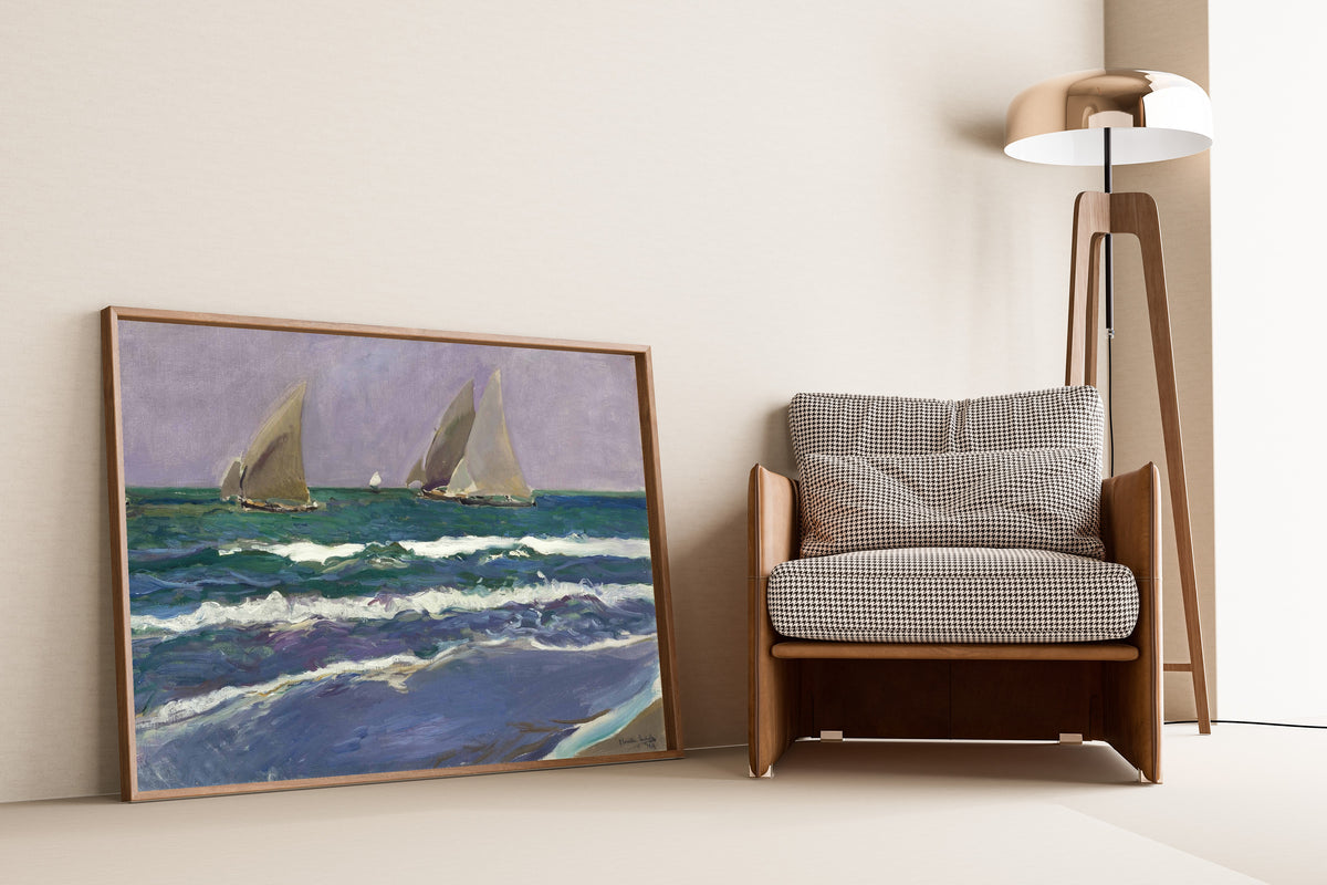 Joaquín Sorolla — Sails at Sea, Valencia (Velas en el mar) | Fine Art Print