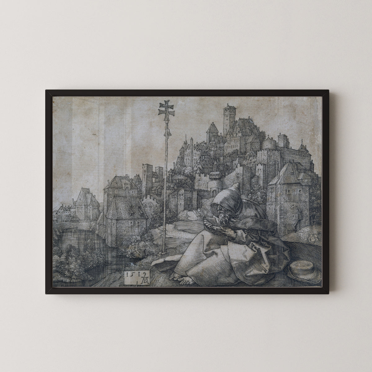 Albrecht Dürer — Saint Anthony | Engraving Print