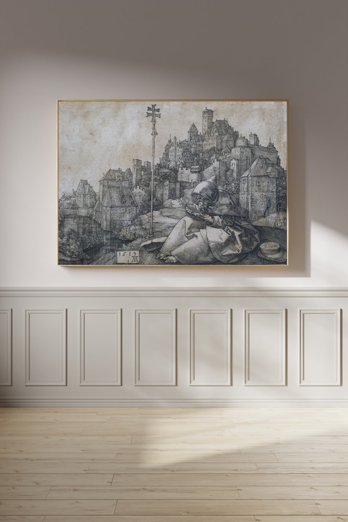 Albrecht Dürer — Saint Anthony | Engraving Print