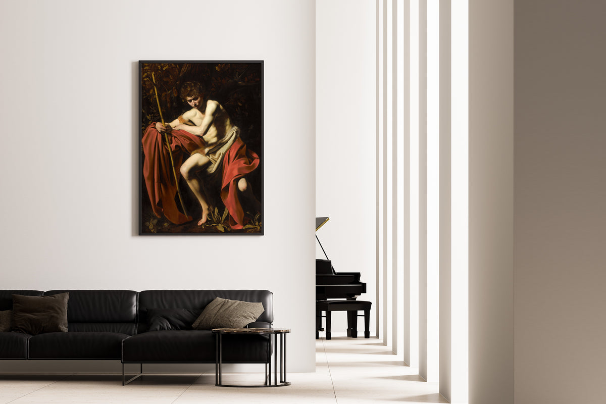 Caravaggio — Saint John the Baptist | Fine Art Print