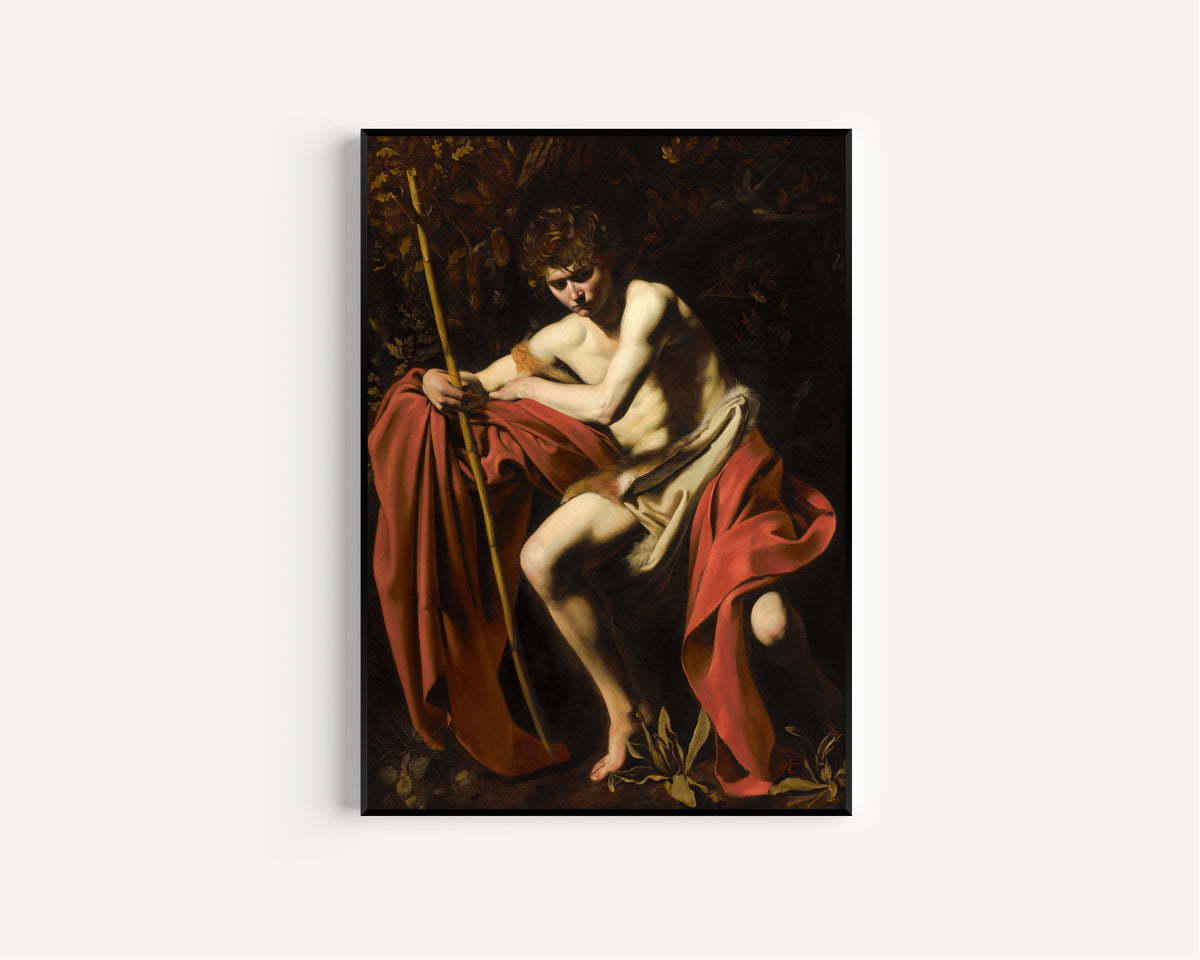 Caravaggio — Saint John the Baptist | Fine Art Print