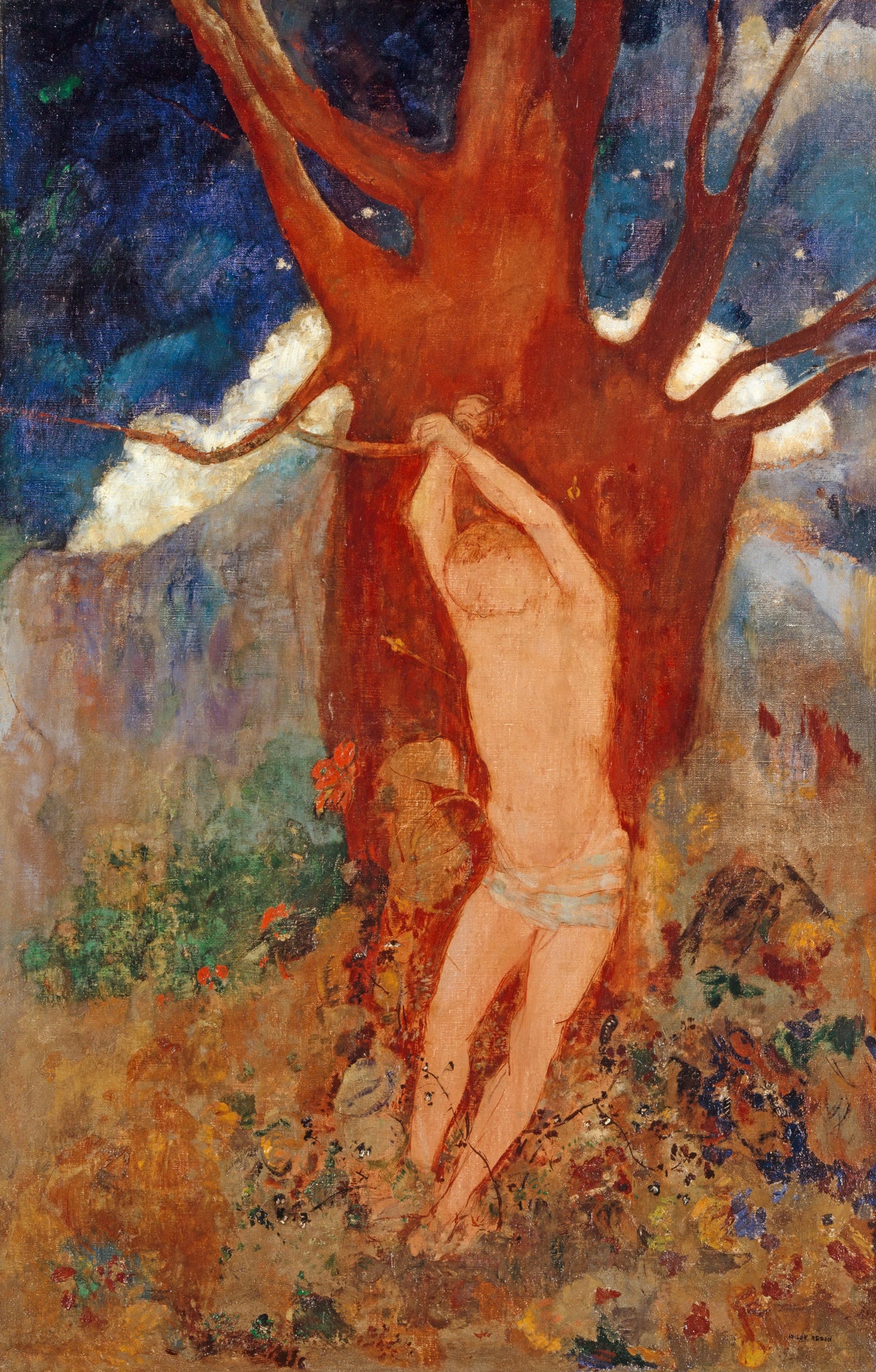 Odilon Redon — Saint Sebastian | Symbolist Art Print