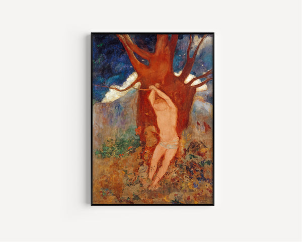 Odilon Redon — Saint Sebastian | Symbolist Art Print