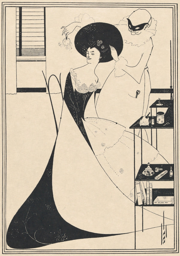 Aubrey Beardsley — Salome: The Toilette of Salome (Second Version) | Art Nouveau Illustration Print