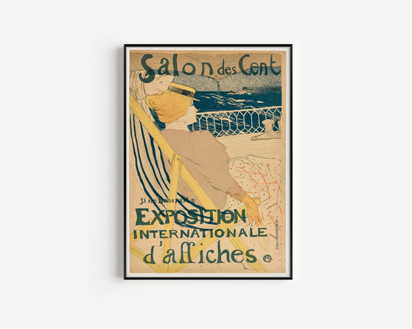 Henri de Toulouse-Lautrec — Salon des Cent: International Poster Exhibition | Vintage Poster Print