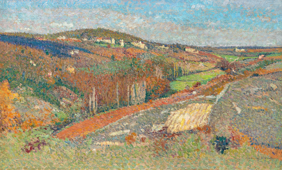 Henri Martin — Sals (Commune de Labastide-du-Vert, Lot, France) | Pointillist Landscape Print