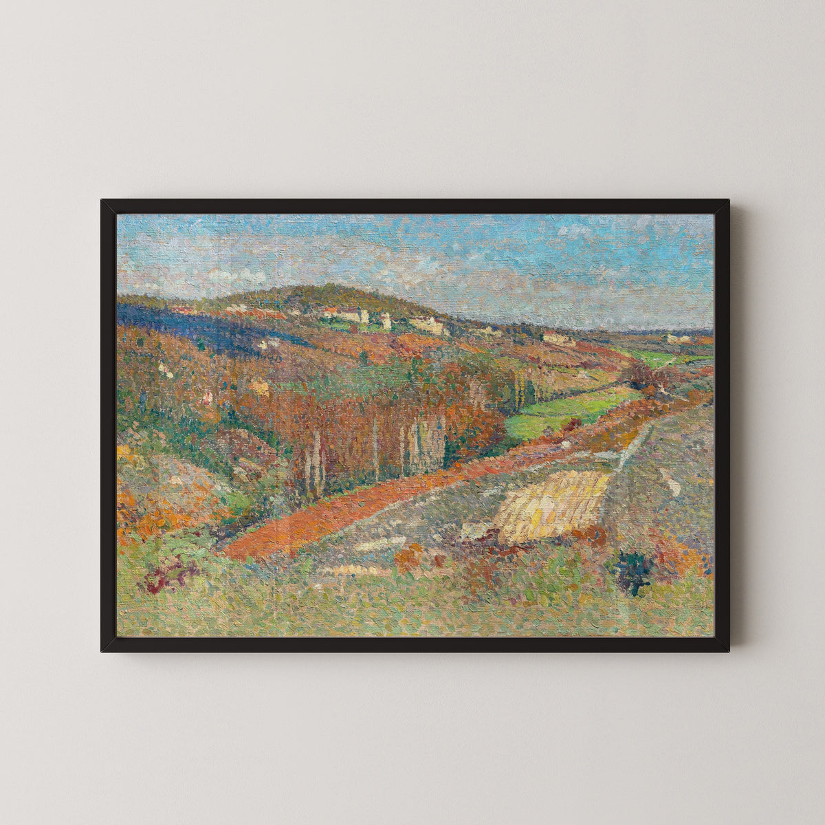 Henri Martin — Sals (Commune de Labastide-du-Vert, Lot, France) | Pointillist Landscape Print