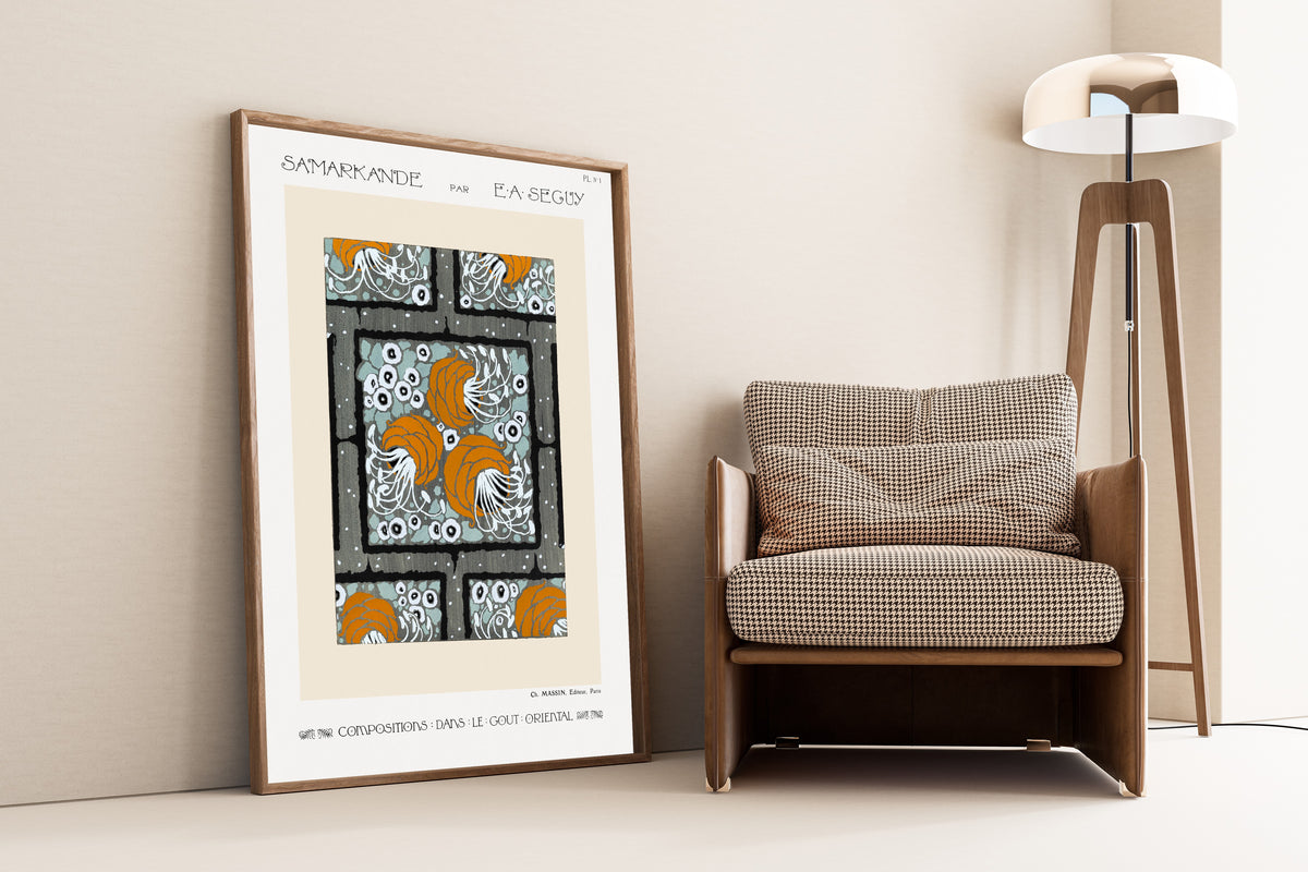 E. A. Séguy — Samarkande, Plate 1 | Art Deco Pattern Print