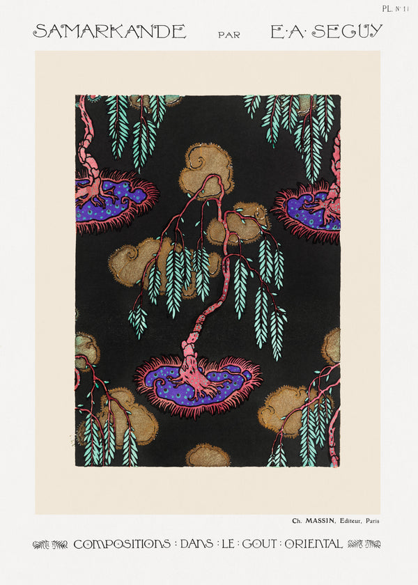 E. A. Séguy — Samarkande, Plate 11 | Art Deco Print