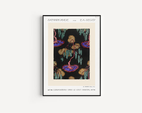 E. A. Séguy — Samarkande, Plate 11 | Art Deco Print