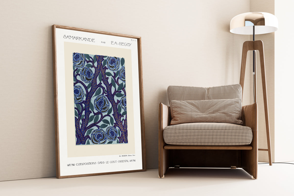 E. A. Séguy — Samarkande, Plate 13 | Art Deco Pattern Print