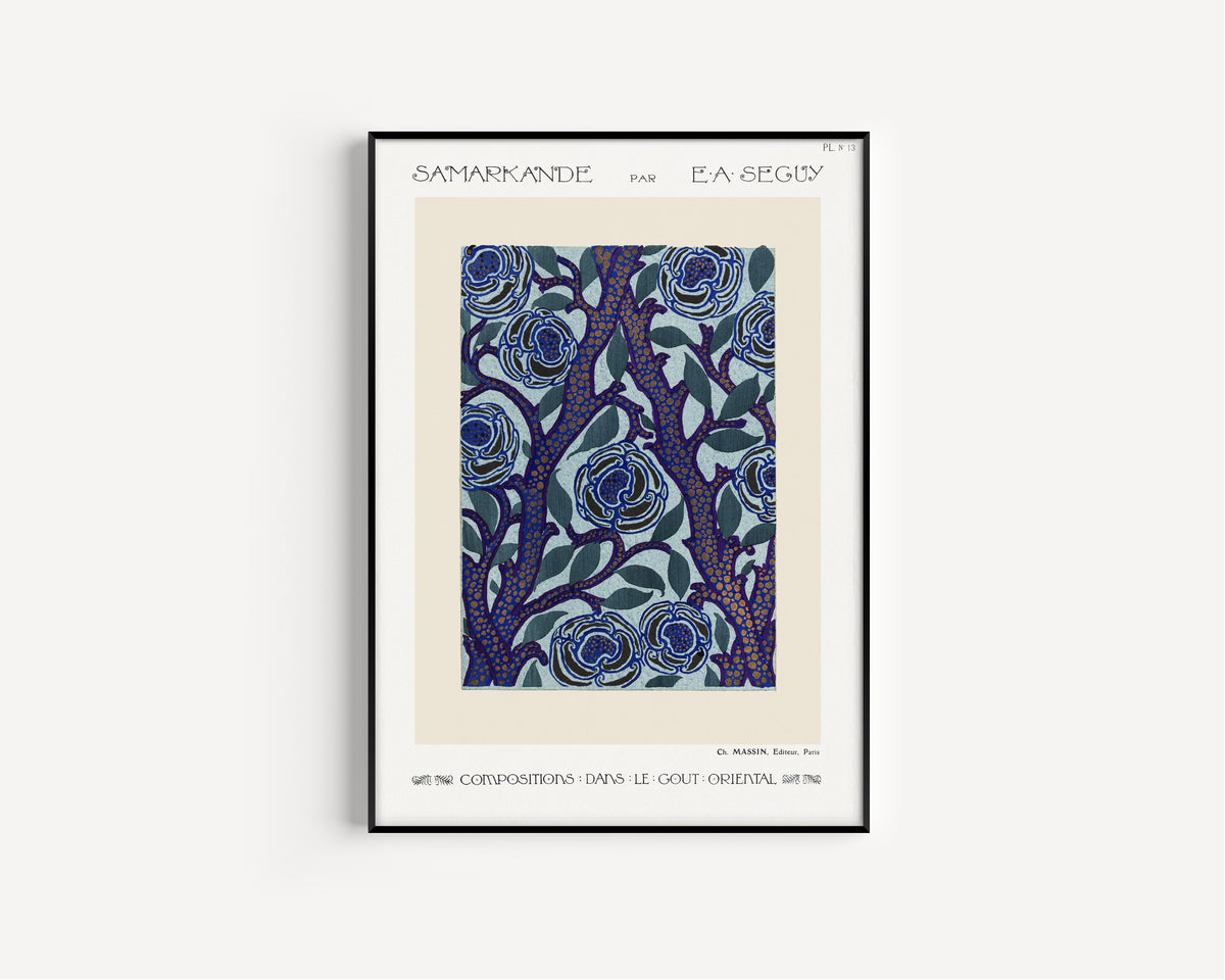 E. A. Séguy — Samarkande, Plate 13 | Art Deco Pattern Print