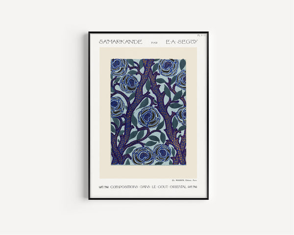 E. A. Séguy — Samarkande, Plate 13 | Art Deco Pattern Print