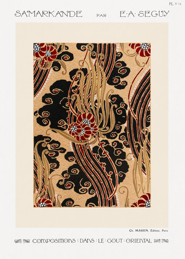 E. A. Séguy — Samarkande, Plate 14 | Art Deco Pattern Print