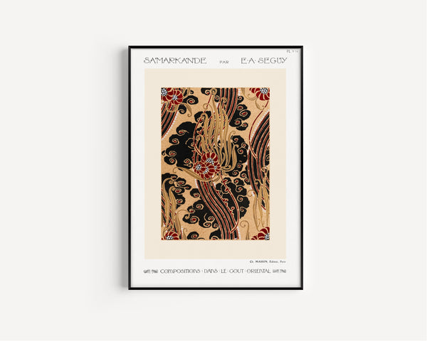 E. A. Séguy — Samarkande, Plate 14 | Art Deco Pattern Print