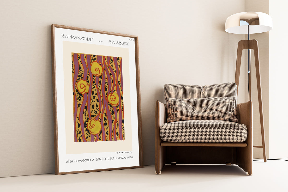E. A. Séguy — Samarkande, Plate 15 | Pattern Design Print
