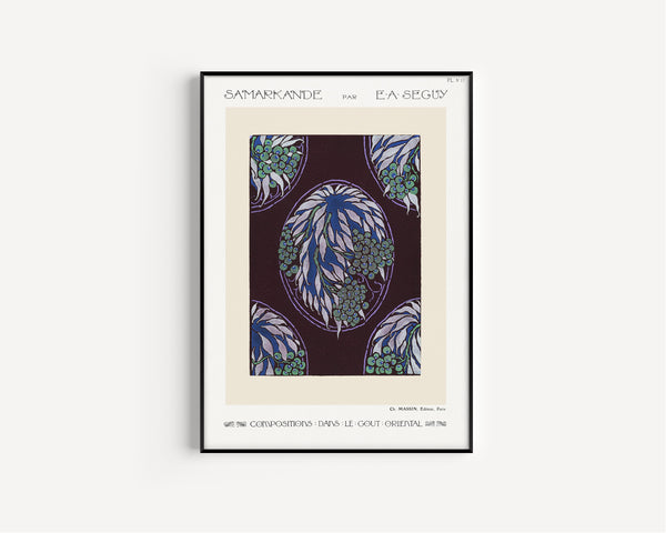 E. A. Séguy — Samarkande, Plate 17 | Art Deco Pattern Print