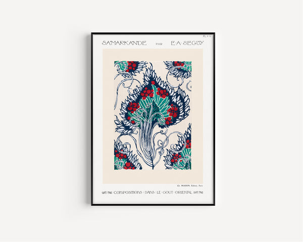 E. A. Séguy — Samarkande, Plate 19 | Pattern Design Print
