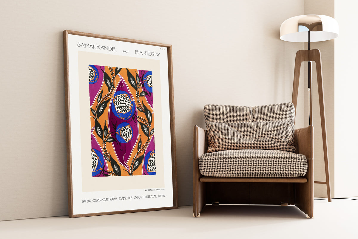 E. A. Séguy — Samarkande, Plate 4 | Art Deco Pattern Print