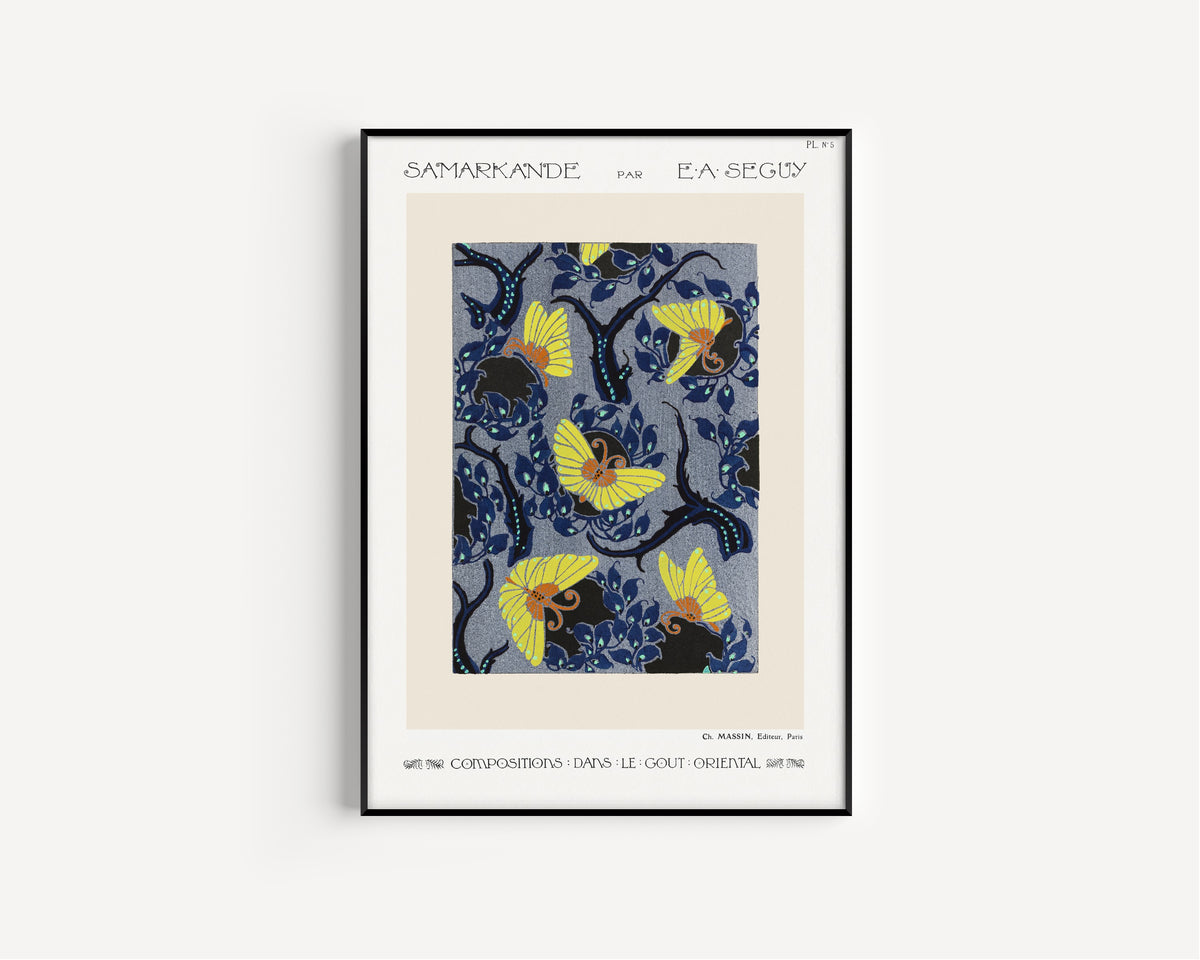 E. A. Séguy — Samarkande, Plate 5 | Art Deco Pattern Print