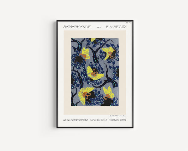E. A. Séguy — Samarkande, Plate 5 | Art Deco Pattern Print