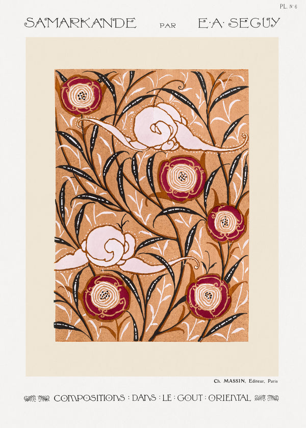 E. A. Séguy — Samarkande, Plate 6 | Pattern Design Print