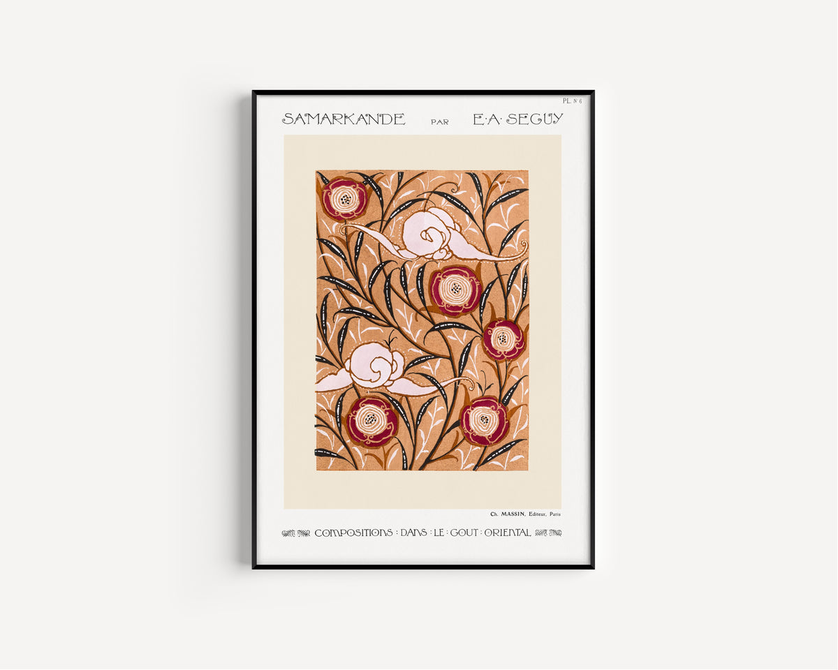 E. A. Séguy — Samarkande, Plate 6 | Pattern Design Print