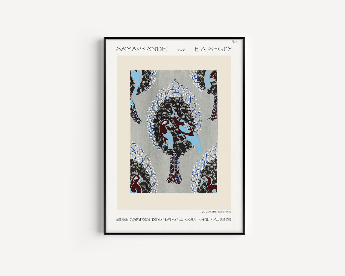 E. A. Séguy — Samarkande, Plate 7 | Art Deco Pattern Print