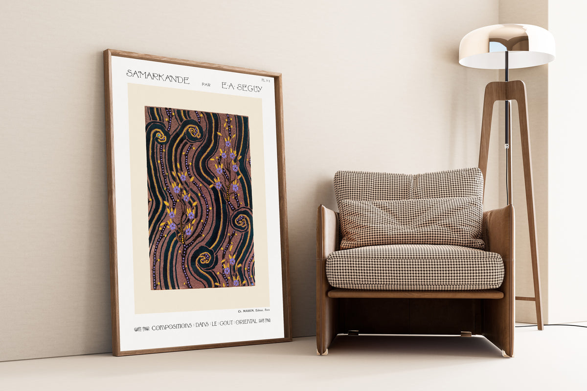 E. A. Séguy — Samarkande, Plate 8 | Art Deco Pattern Print
