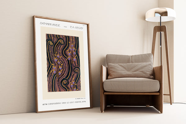 E. A. Séguy — Samarkande, Plate 8 | Art Deco Pattern Print