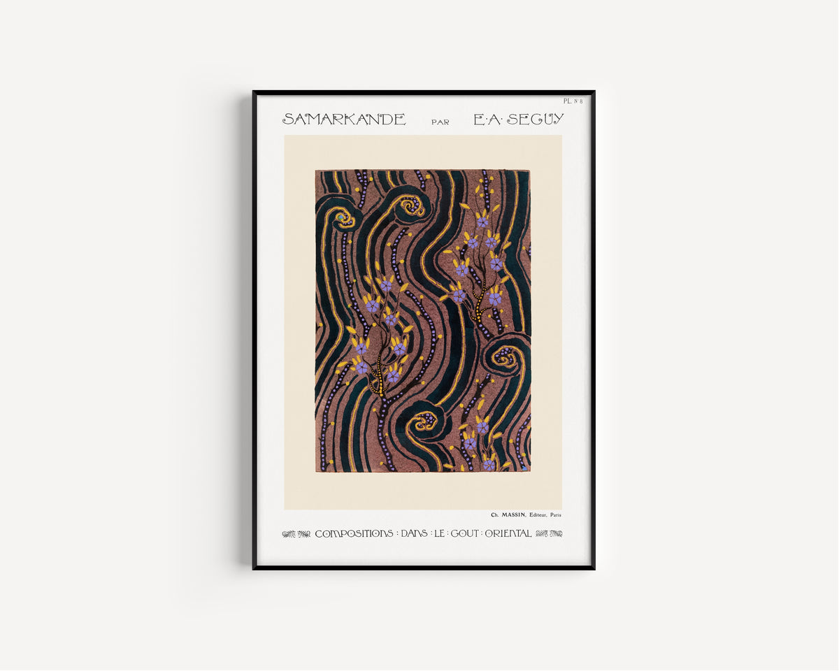 E. A. Séguy — Samarkande, Plate 8 | Art Deco Pattern Print