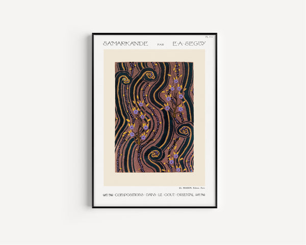 E. A. Séguy — Samarkande, Plate 8 | Art Deco Pattern Print