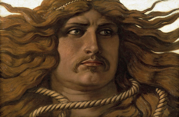Elihu Vedder — Samson | Symbolist Art Print