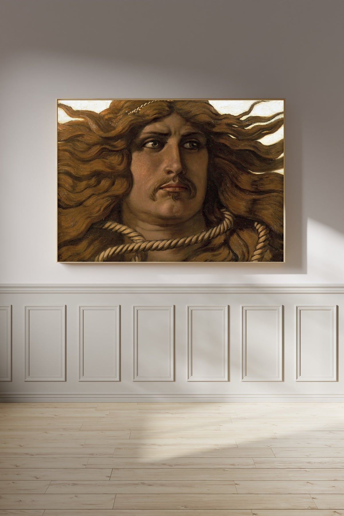 Elihu Vedder — Samson | Symbolist Art Print