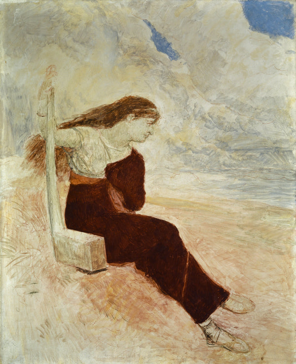 Arnold Böcklin — Sappho (Calypso) | Symbolist Art Print