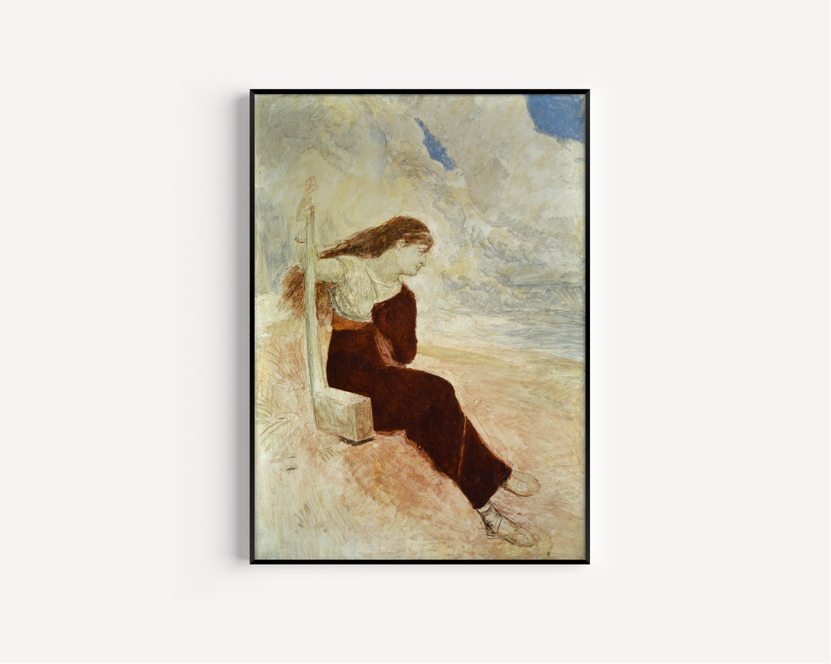 Arnold Böcklin — Sappho (Calypso) | Symbolist Art Print